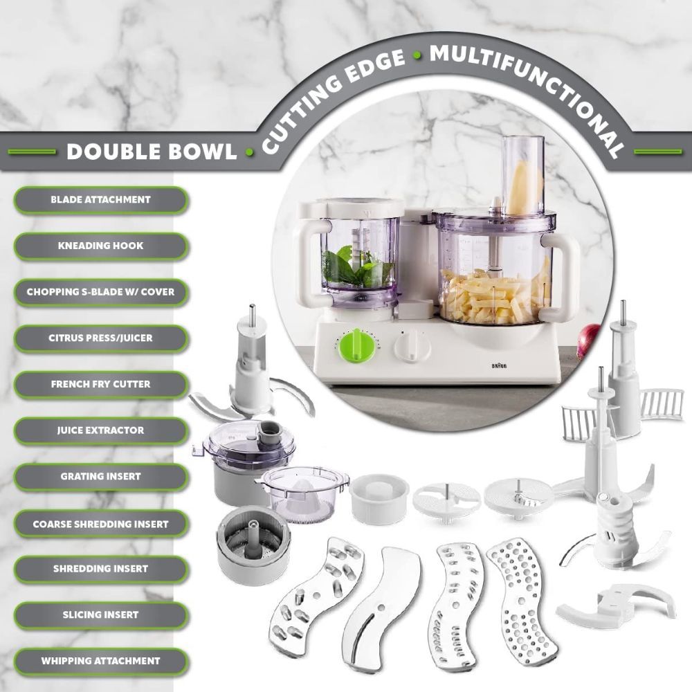 Braun 12-in-1 Multi-Functional Food Processor Combo