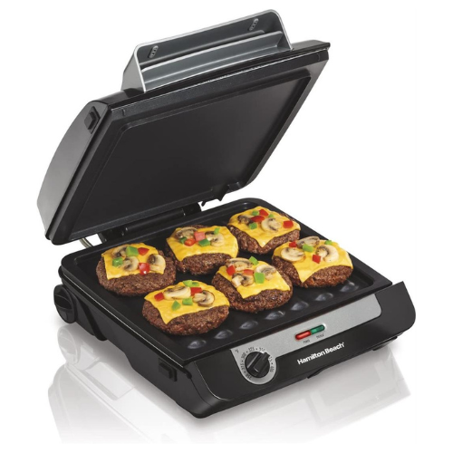 Hamilton Beach 3-in-1 Indoor Grill and Electric Griddle