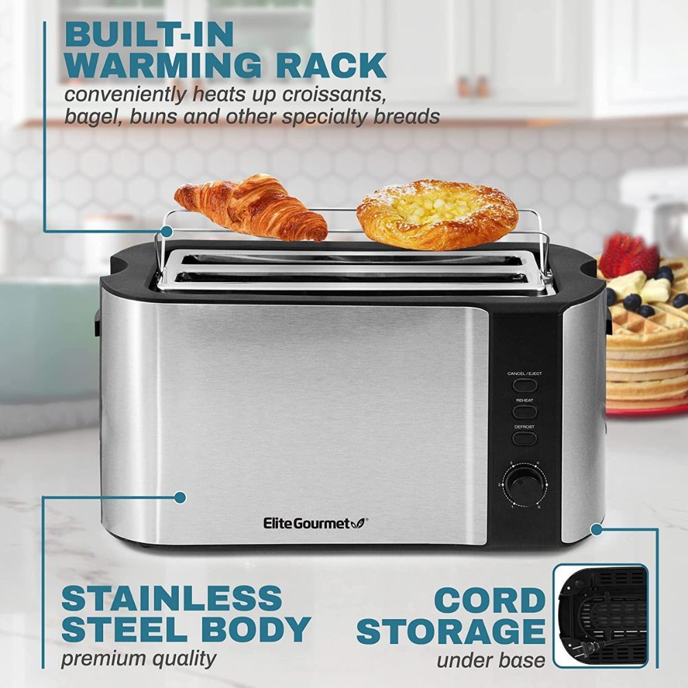 Most popular long slot toaster