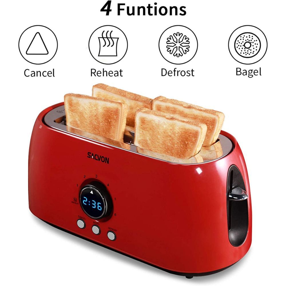 Retro Long Slot Toaster