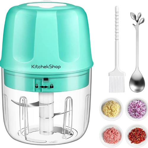 KitchekShop Electric Rechargeable Vegetable Chopper