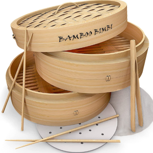 Bamboo Bimbi Steamer for Cooking