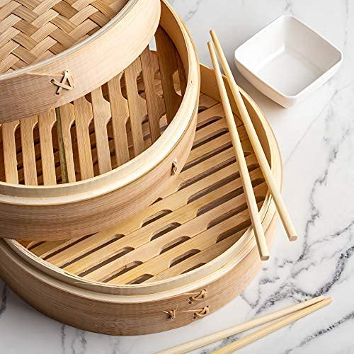 Prime Home Direct Bamboo Steamer