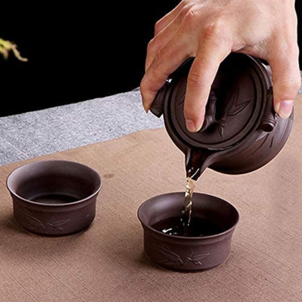 Queena Portable Zisha Teapot