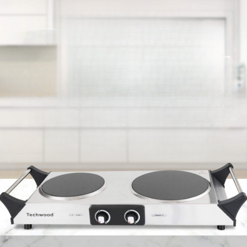 Techwood 2 Burner Cooktop