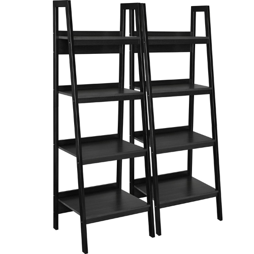 Ameriwood Home Metal Ladder Bookcase