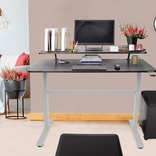Stand Steady Home Office Desk for Multiple Monitors