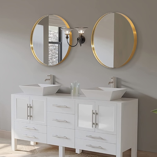 ANDY STAR brass vanity mirror