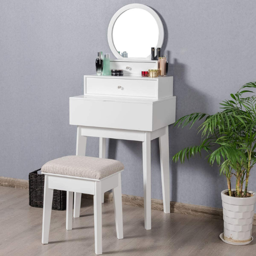 CHARMAID floating makeup vanity