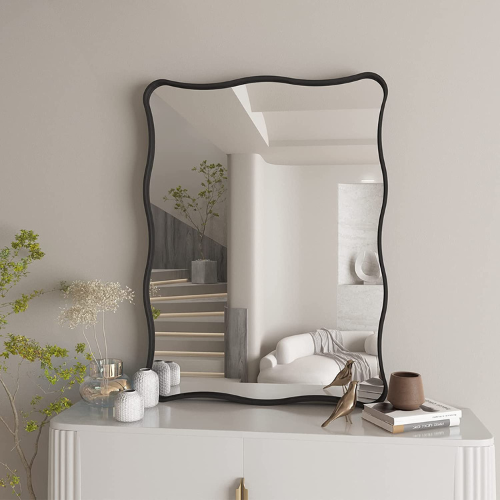 CHARMOR wavy wall mirror