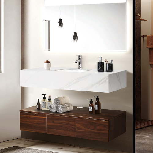 HERNEST walnut vanity