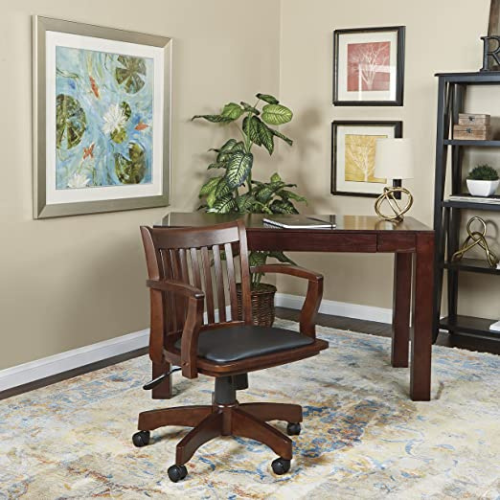 OSP Home Furnishings rustic office chair