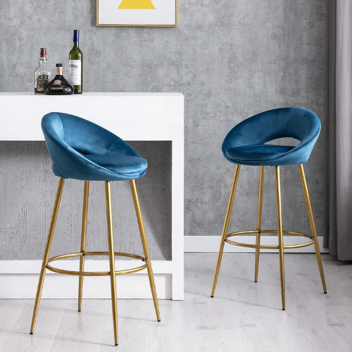 Chairus brass bar stool
