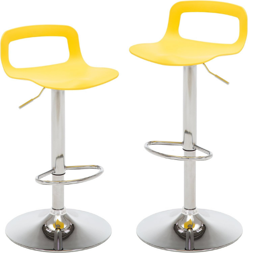 NOBPEINT yellow bar stool