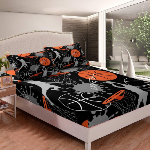 Feelyou Basketball Bed Sheet