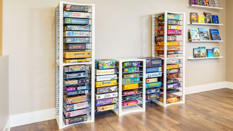 Step Up Your Board Game Collection - Choose From The 5 Best Shelves for Board Games!