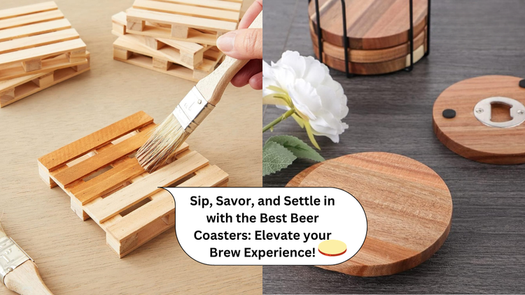 Cheers to the Best: 5 Best Beer Coasters You Need for Your Home Bar