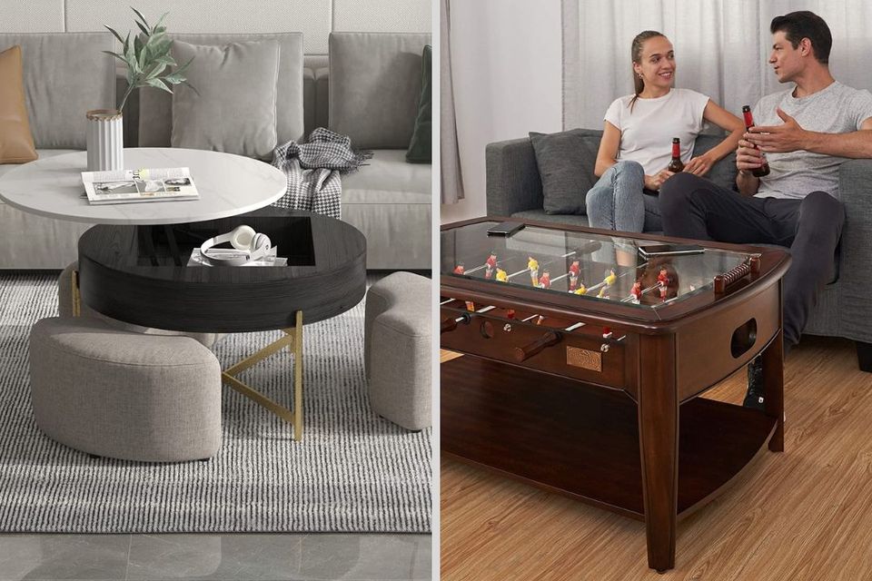Bringing Style and Functionality to Your Game Room with the Perfect Coffee Table!