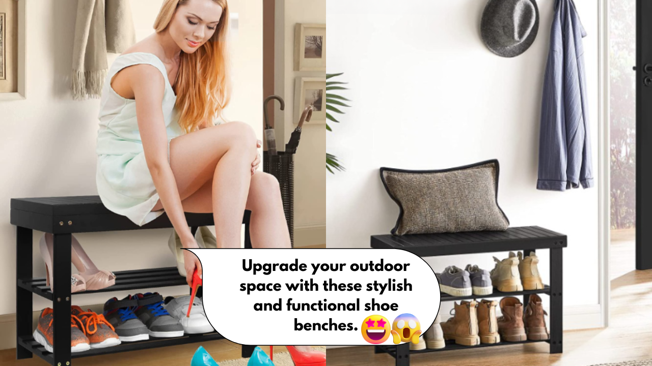 Organize and Store Your Shoes In Style: 5 Best Outdoor Shoe Benches