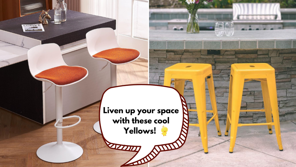 Best Yellow Bar Stools.